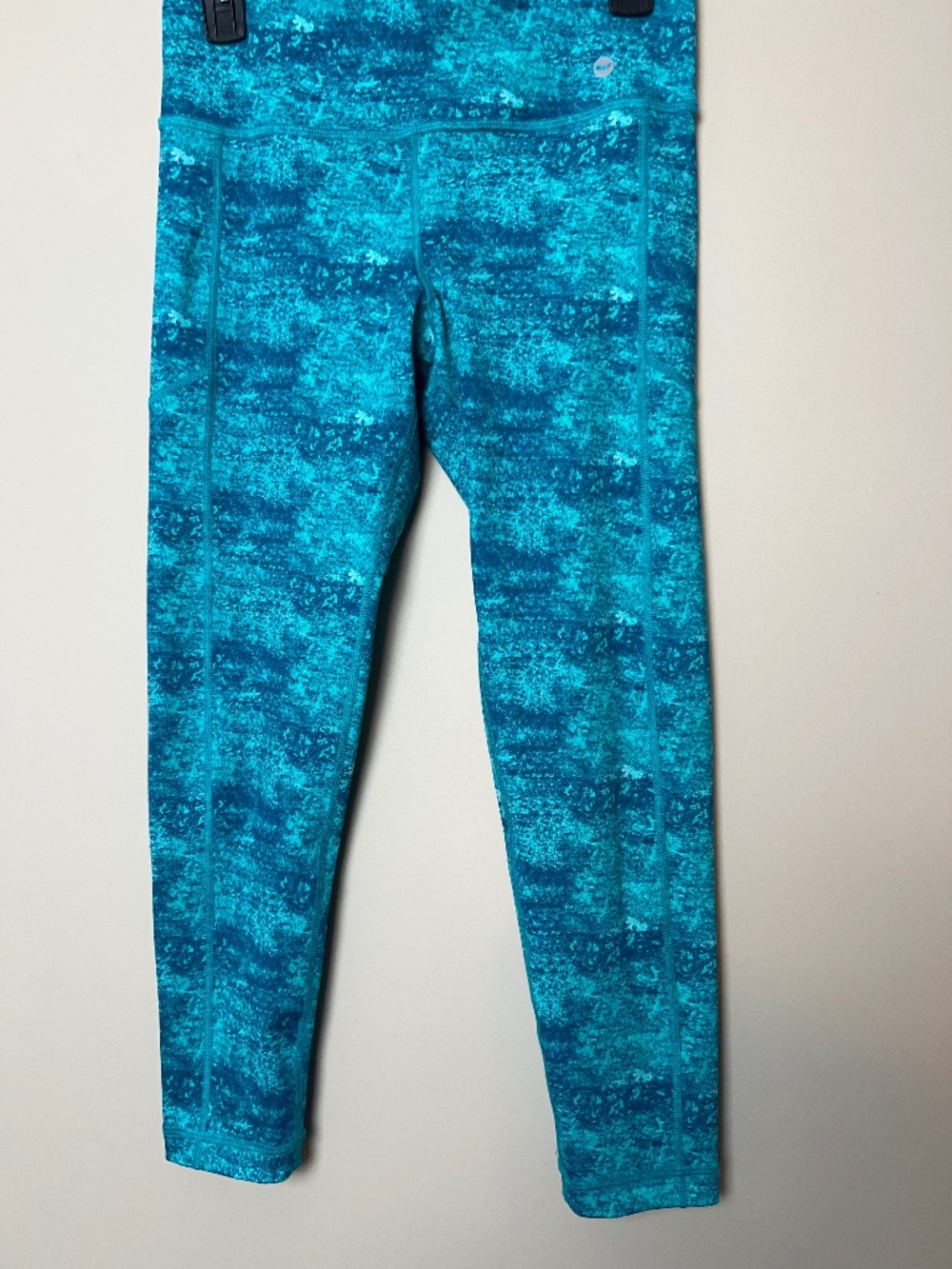 Vineyard Vines Performance Leggings Women’s Small Teal AOP Polyester Spandex